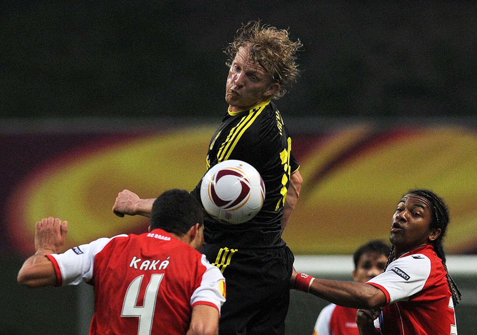 Dirk Kuyt vo výskoku