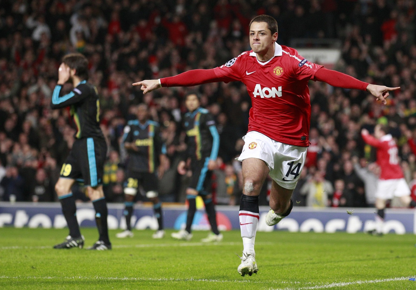 Javier Hernandez po góle