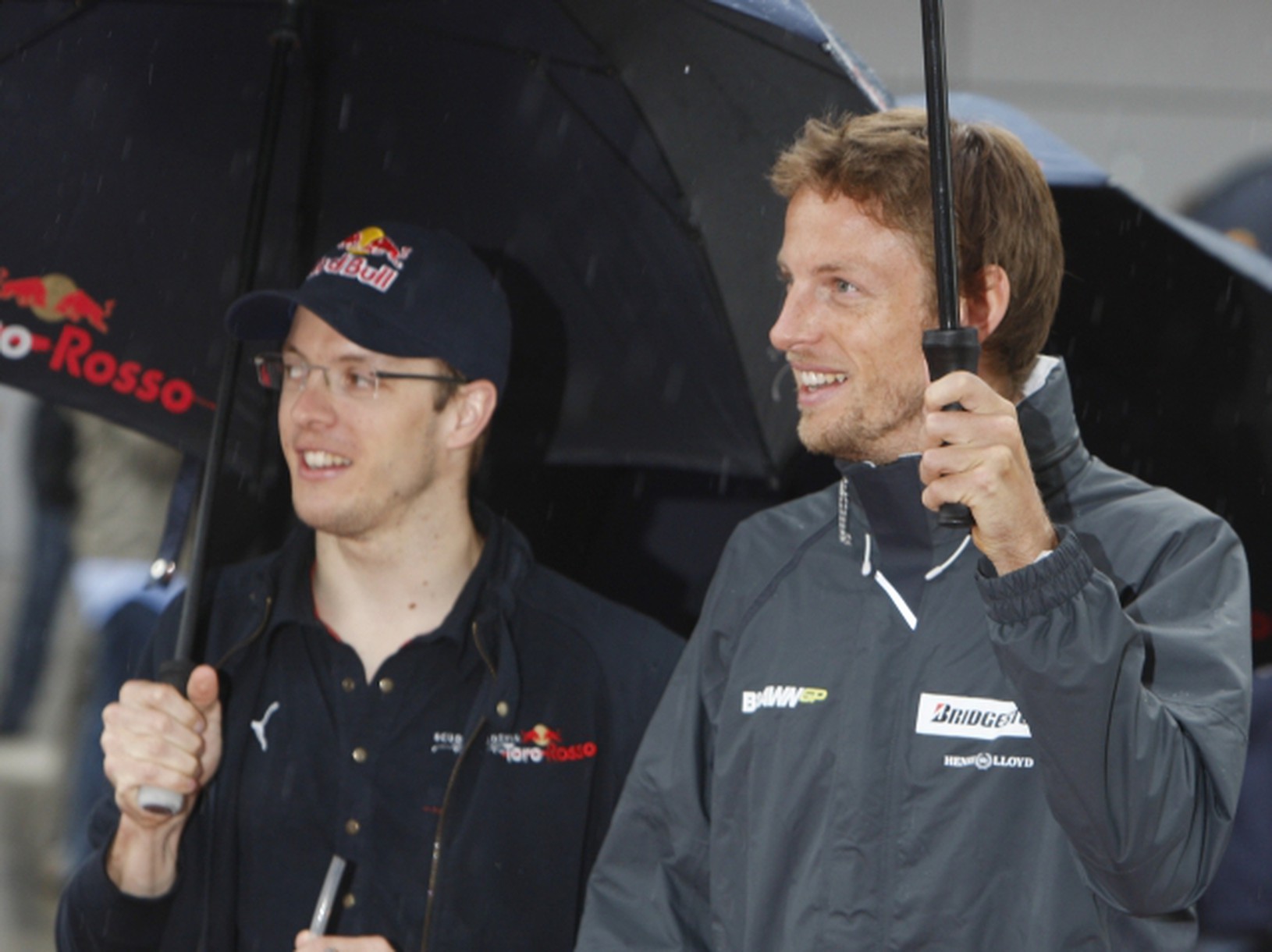 Jenson Button, Sebastien Bourdais,