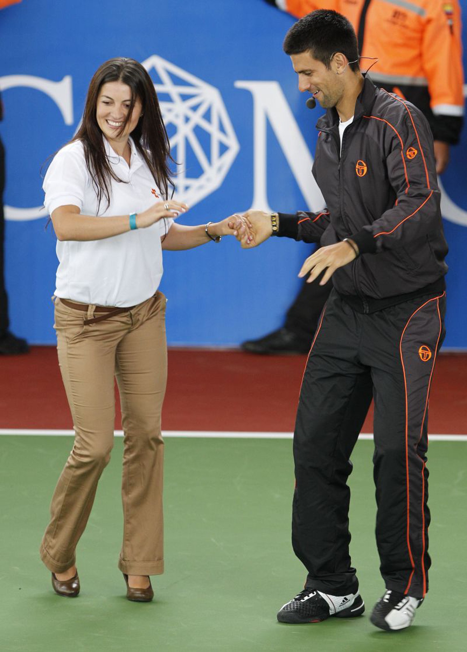 Novak Djokovič tancuje salsu