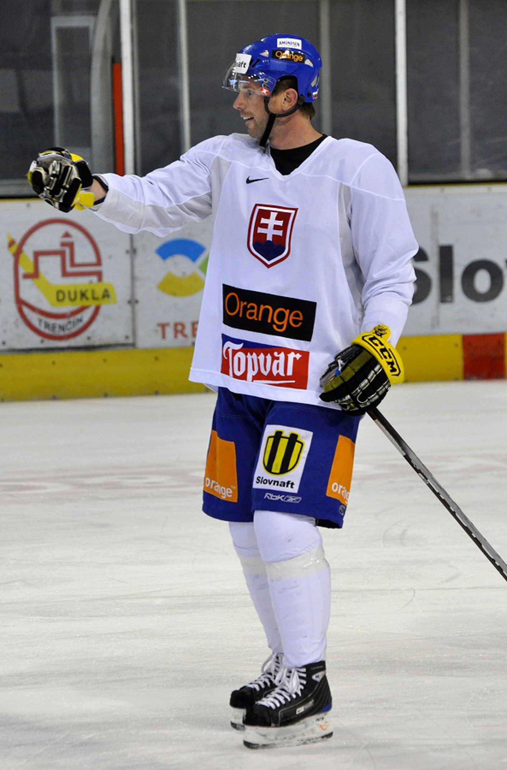 Richard Lintner na tréningu