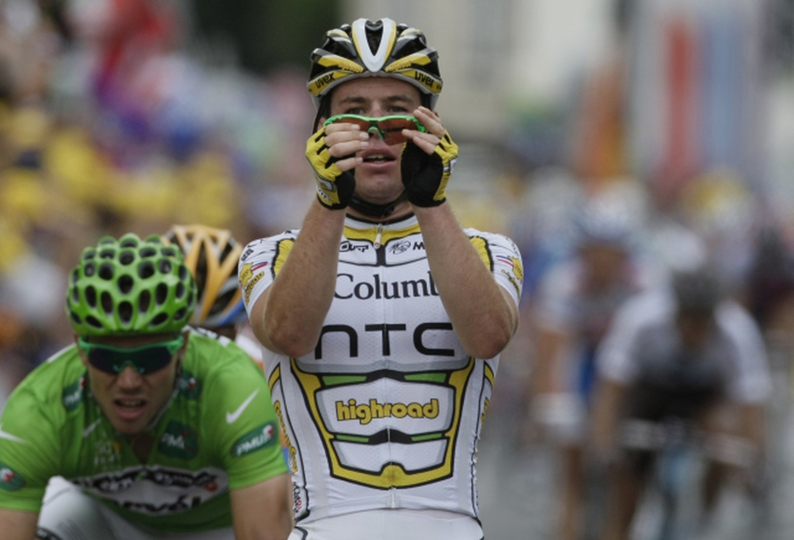 Mark Cavendish, TdF, okuliare,