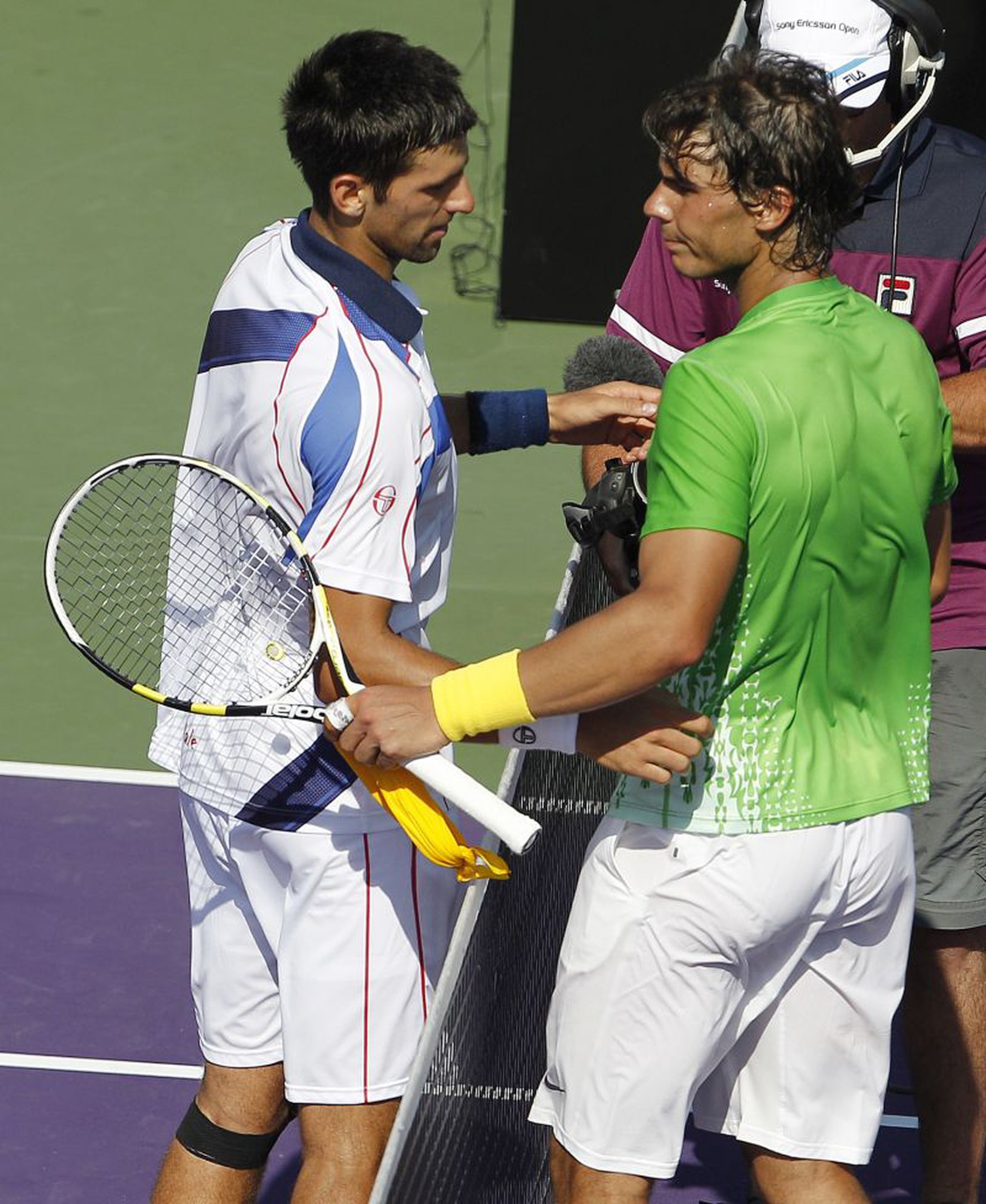Djokovič a Nadal po