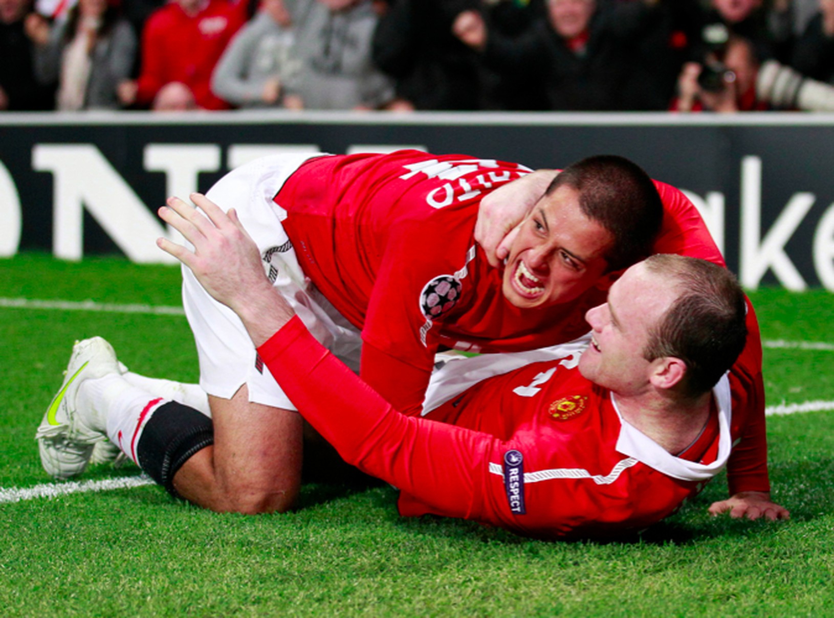 Rooney a Javier Hernandez