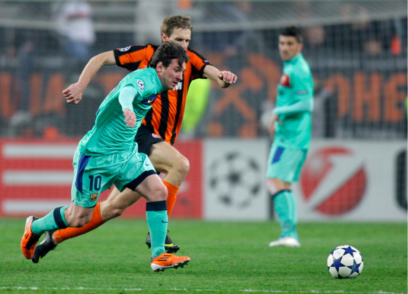 Lionel Messi v súboji