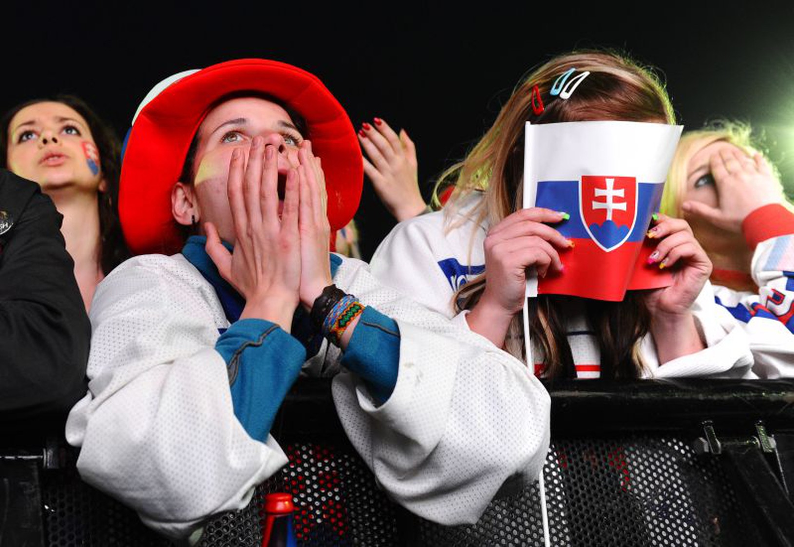 Sklamaní fanúšikovia Slovenska v