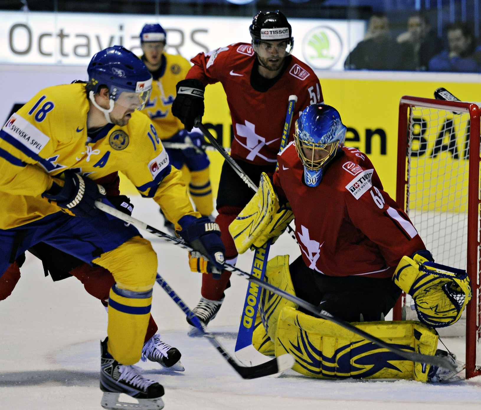 Patrik Berglund v útoku