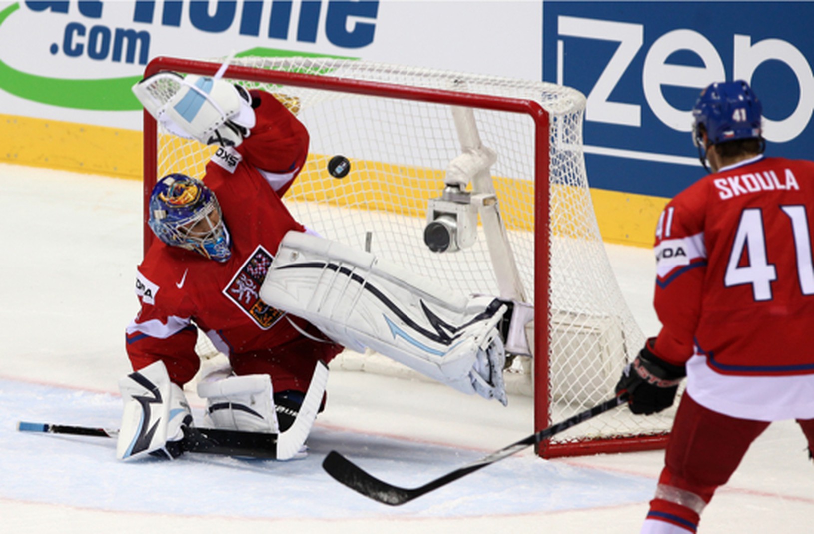 Ondřej Pavelec predviedol skvelý