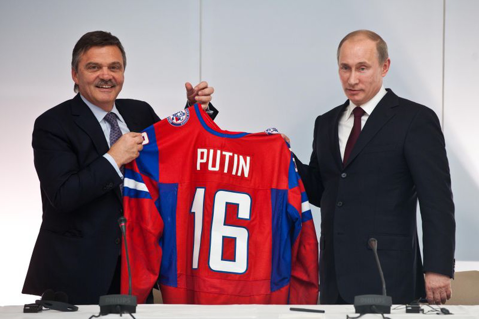 René Fasel a Vladimir