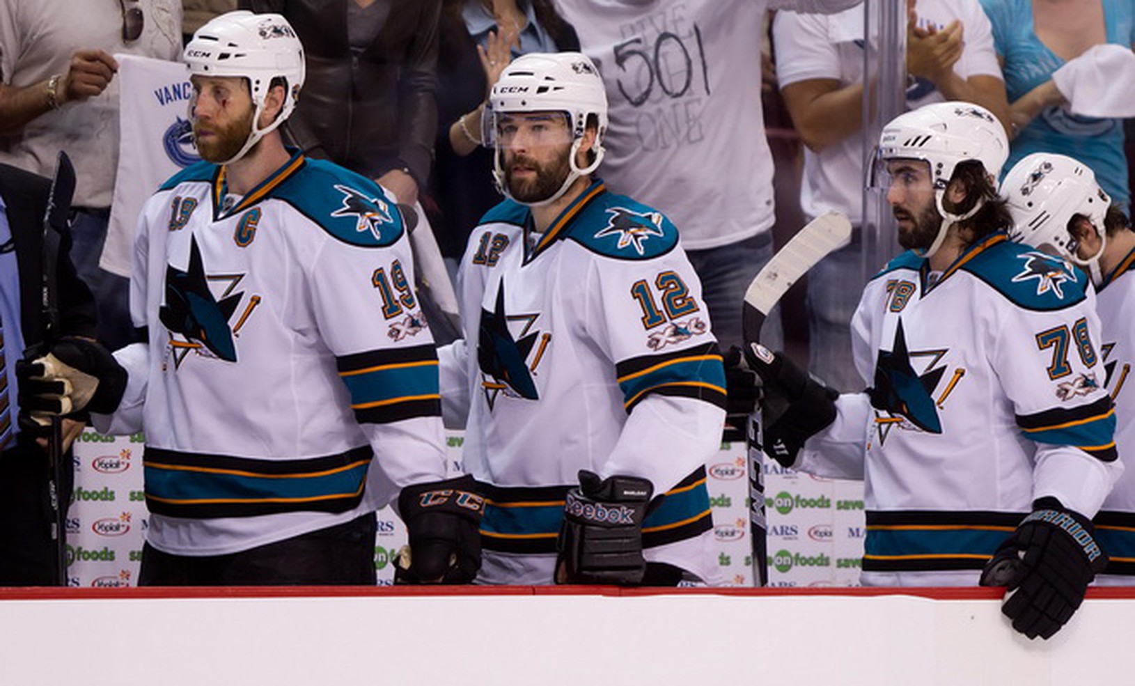 Sklamaní hráči Sharks