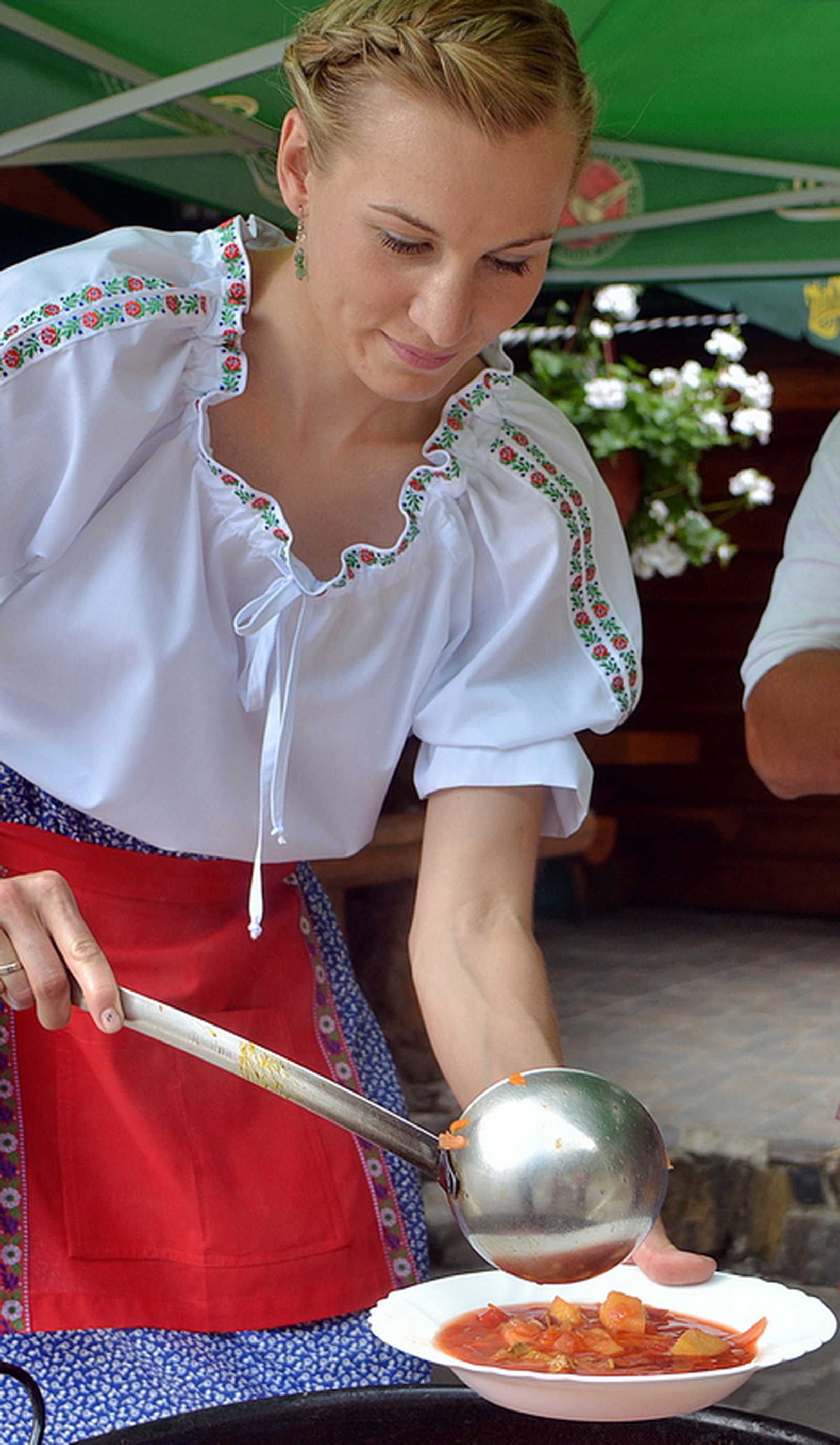 Anastasia Kuzminová varila boršč