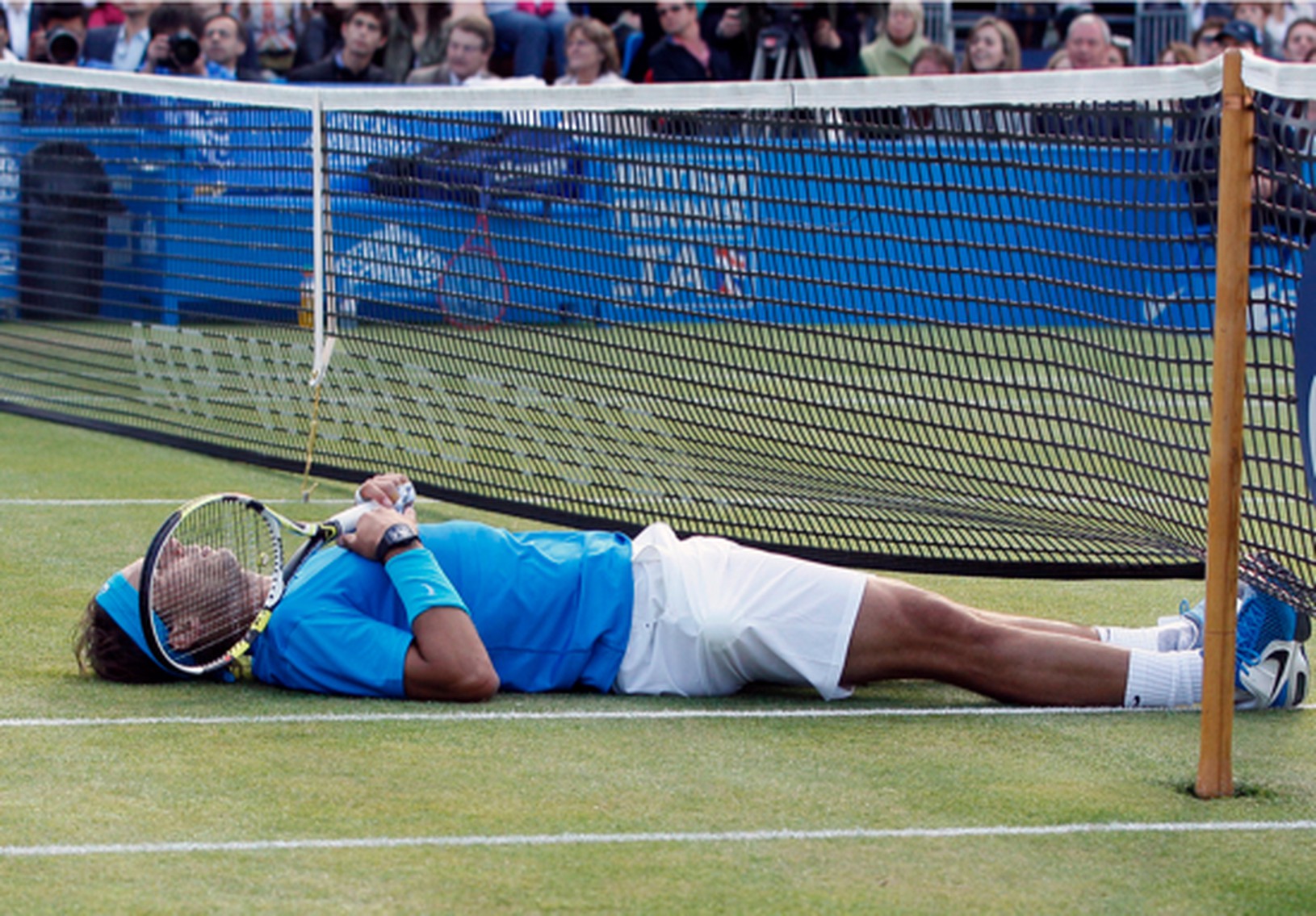 Smutný Rafael Nadal