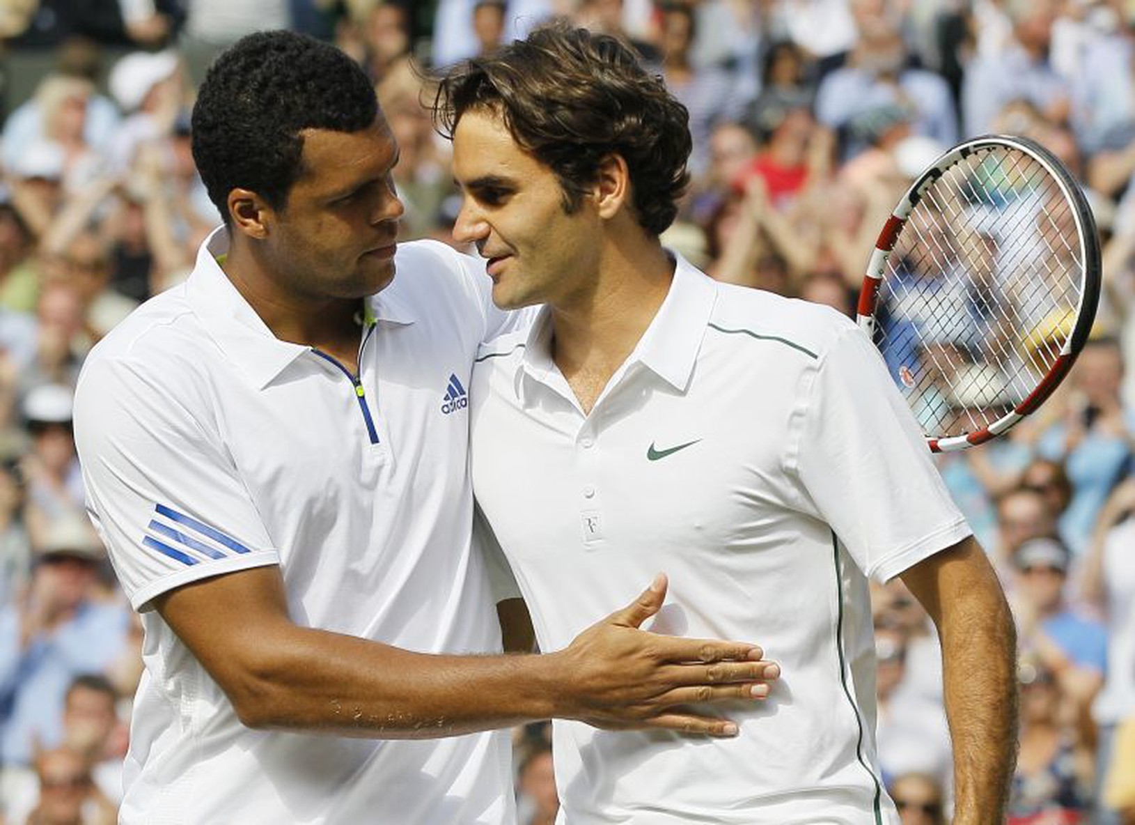Jo-Wilfried Tsonga a Roger