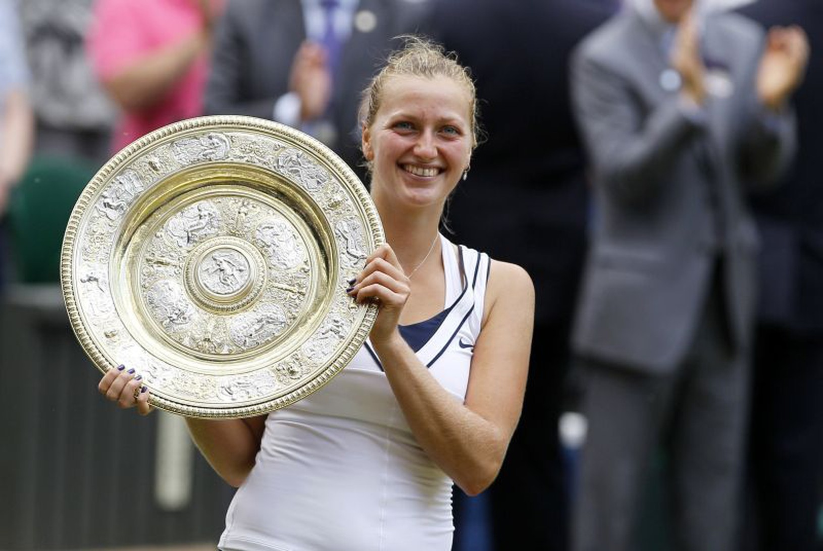 Petra Kvitová s wimbledonskou