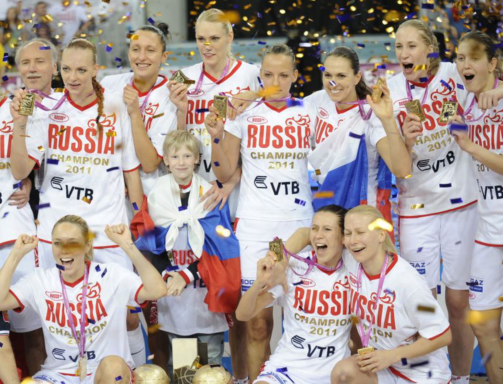 Radosť ruských basketbalistiek
