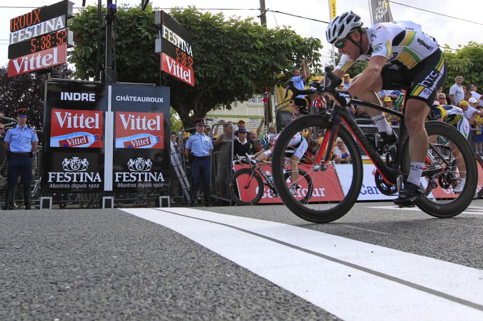 Mark Cavendish na cieľovej