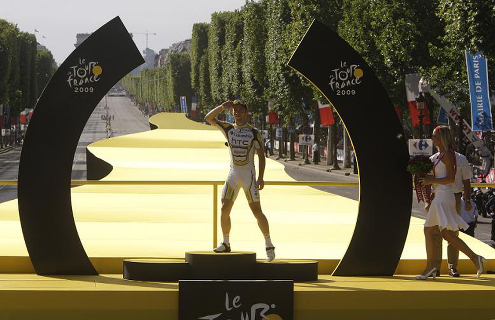 Mark Cavendish na stupni