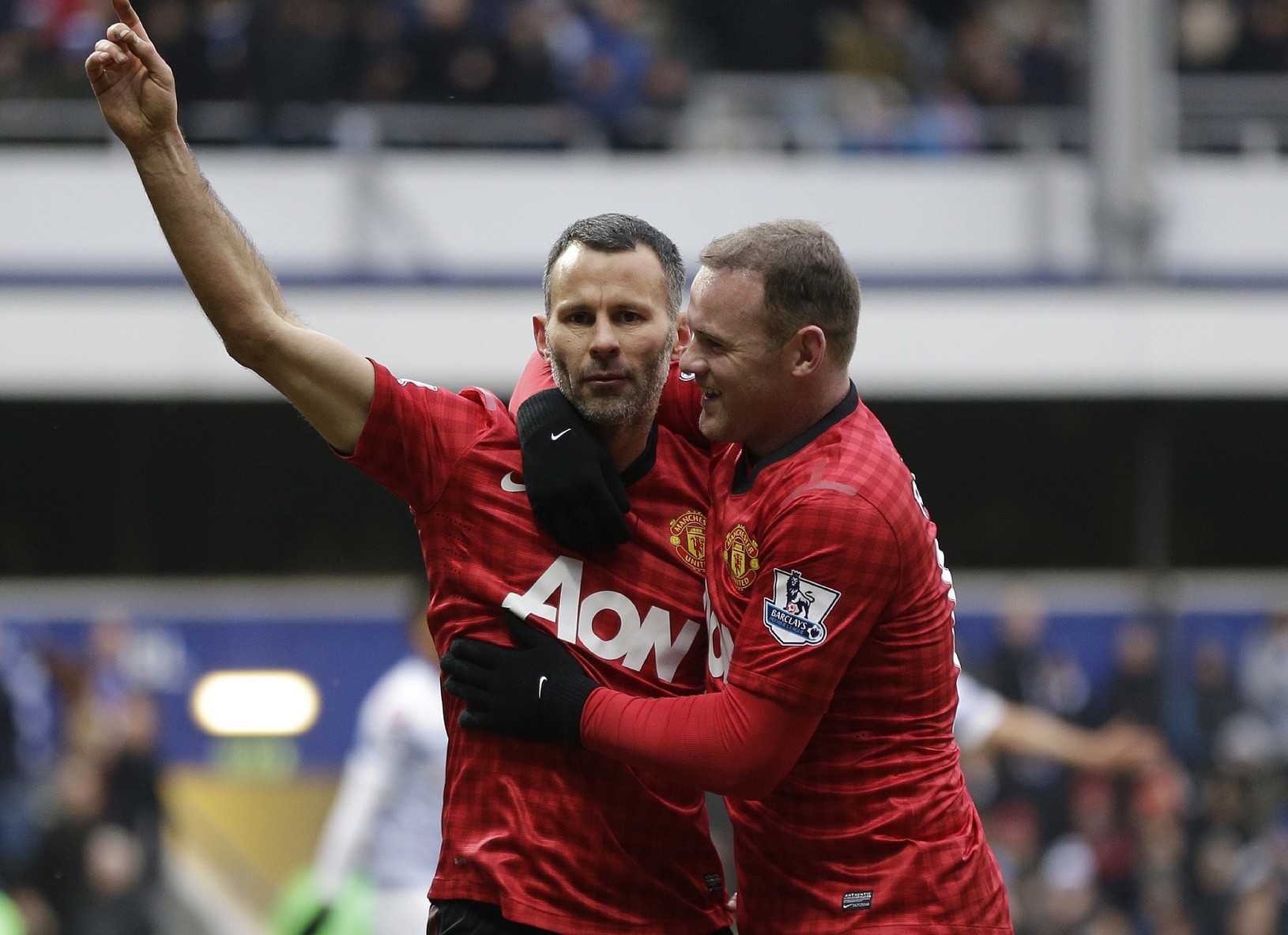Ryan Giggs a Wayne