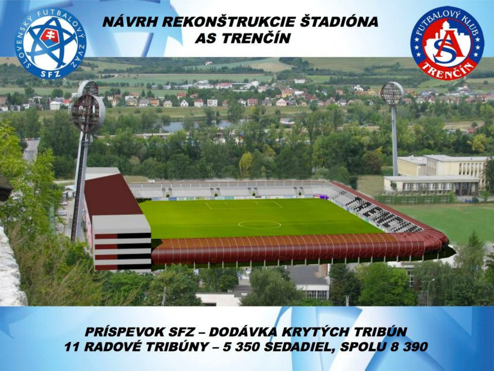 Vizualizácie nových štadiónov od