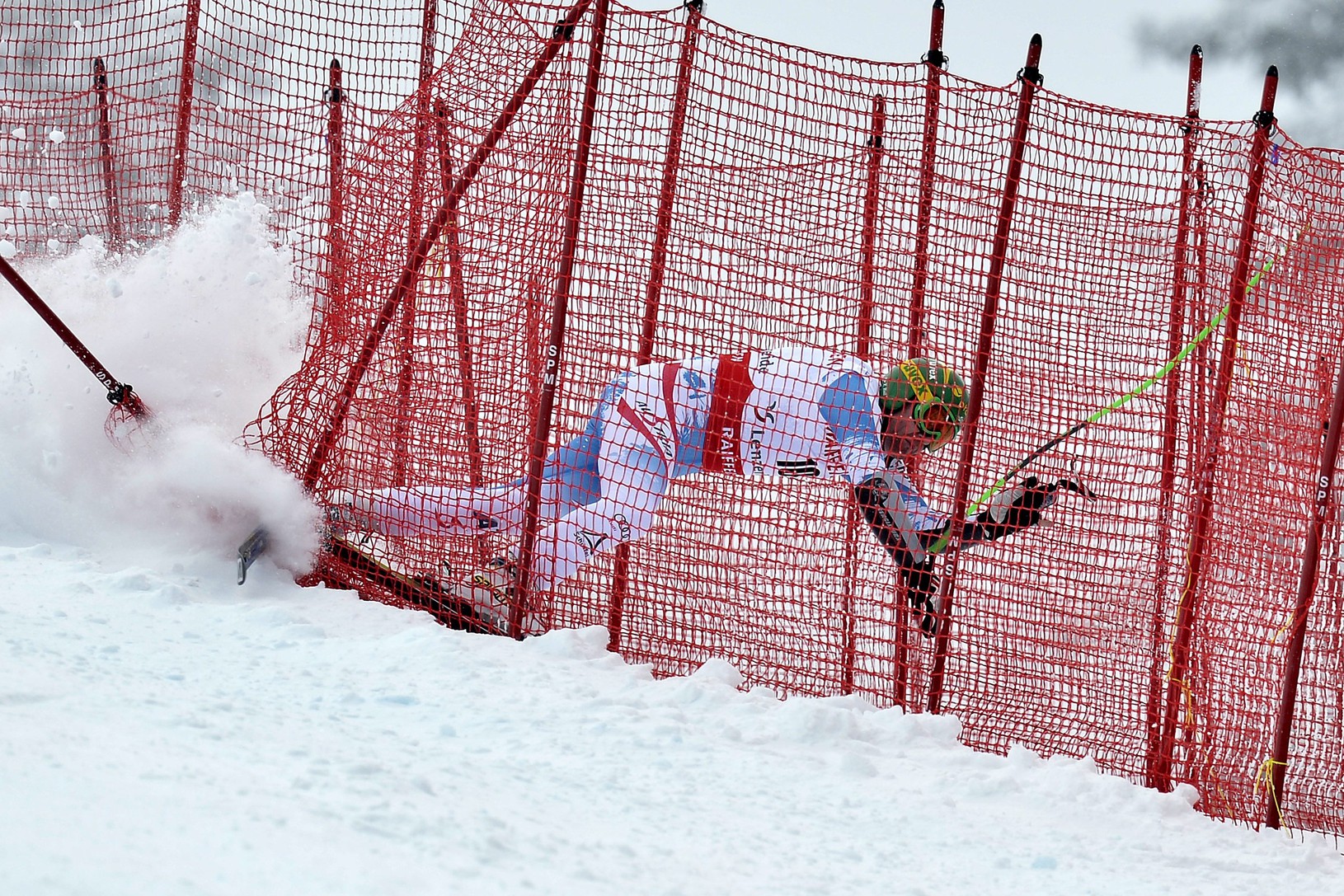 Klaus Kröll pri páde