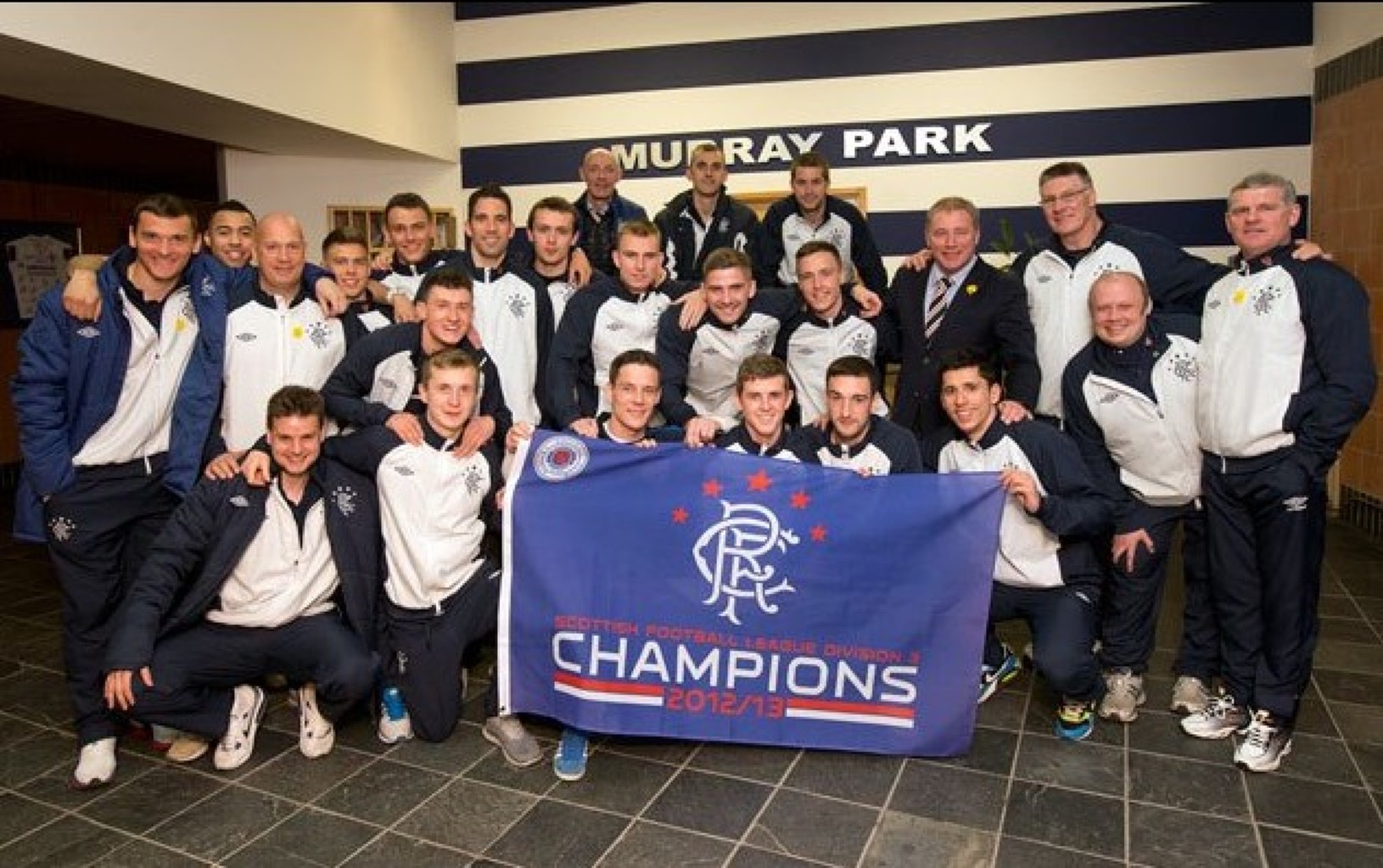 Hráči Glasgow Rangers s