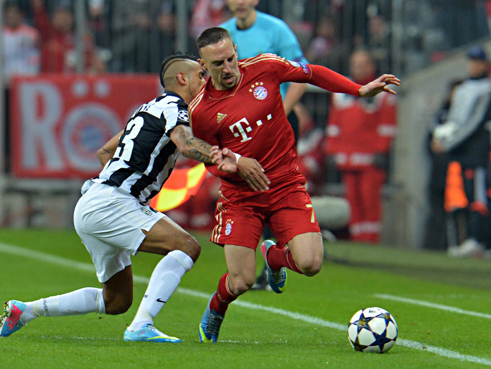 Franck Ribéry v súboji