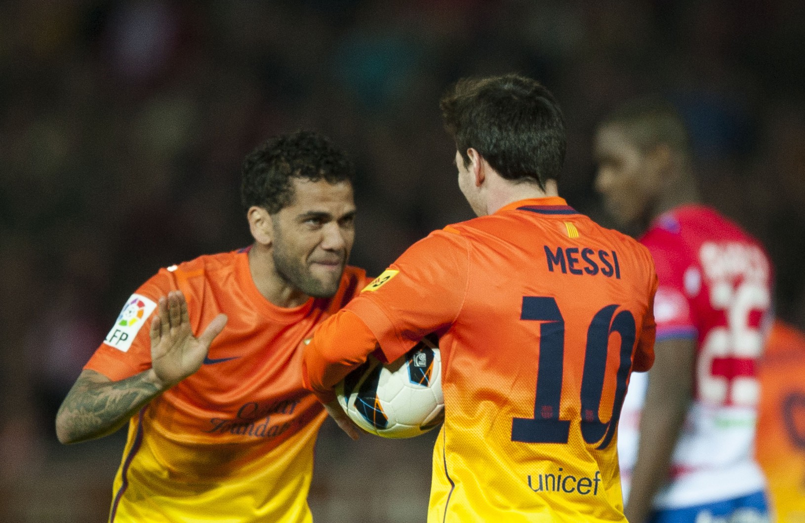 Lionel Messi a Daniel