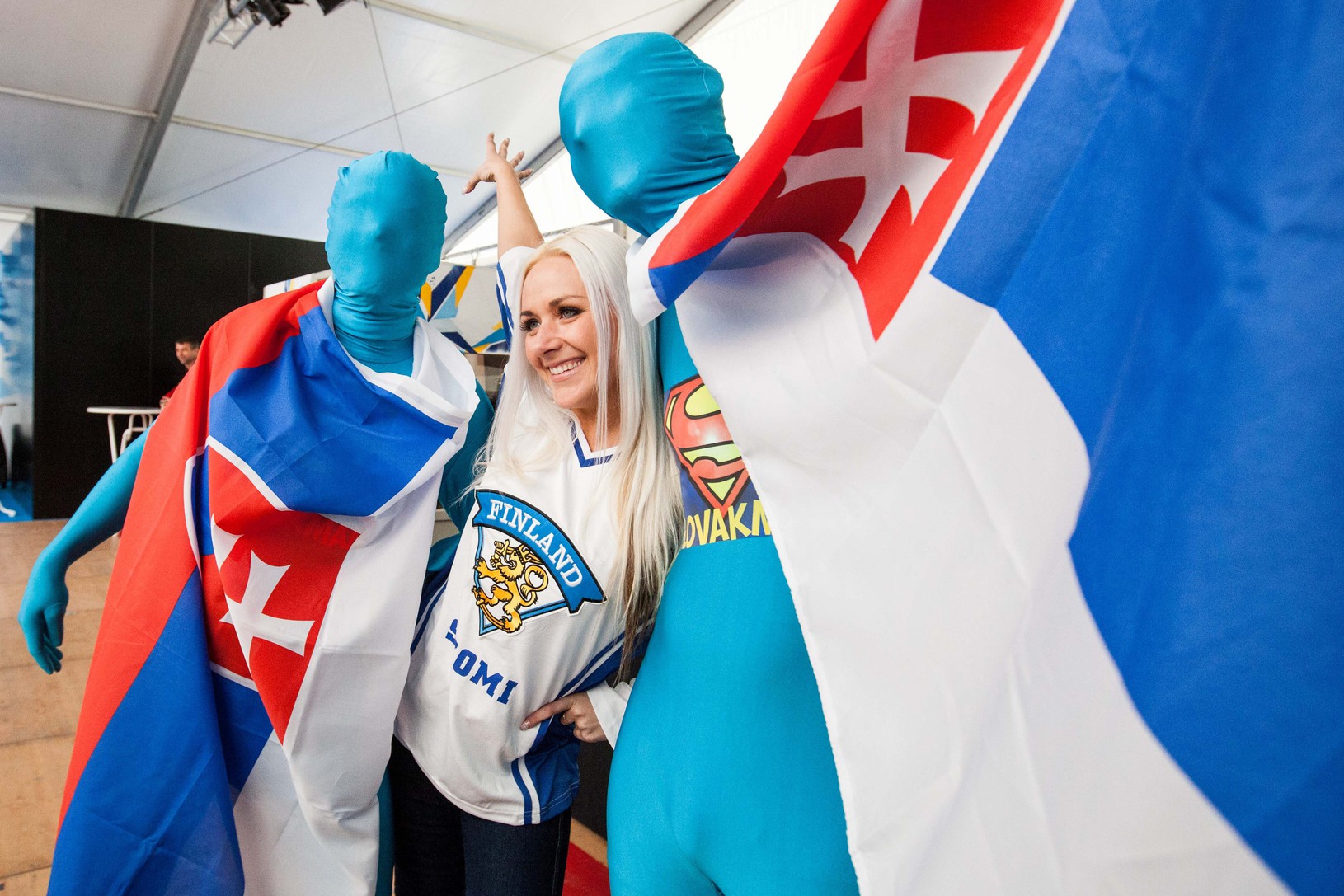 Slovenskí fanúšikovia v Helsinkách