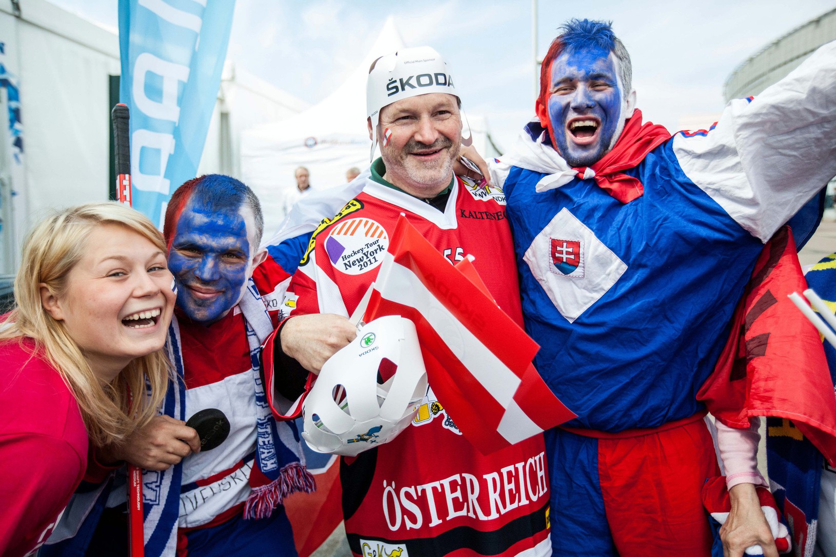 Slovenskí fanúšikovia na MS