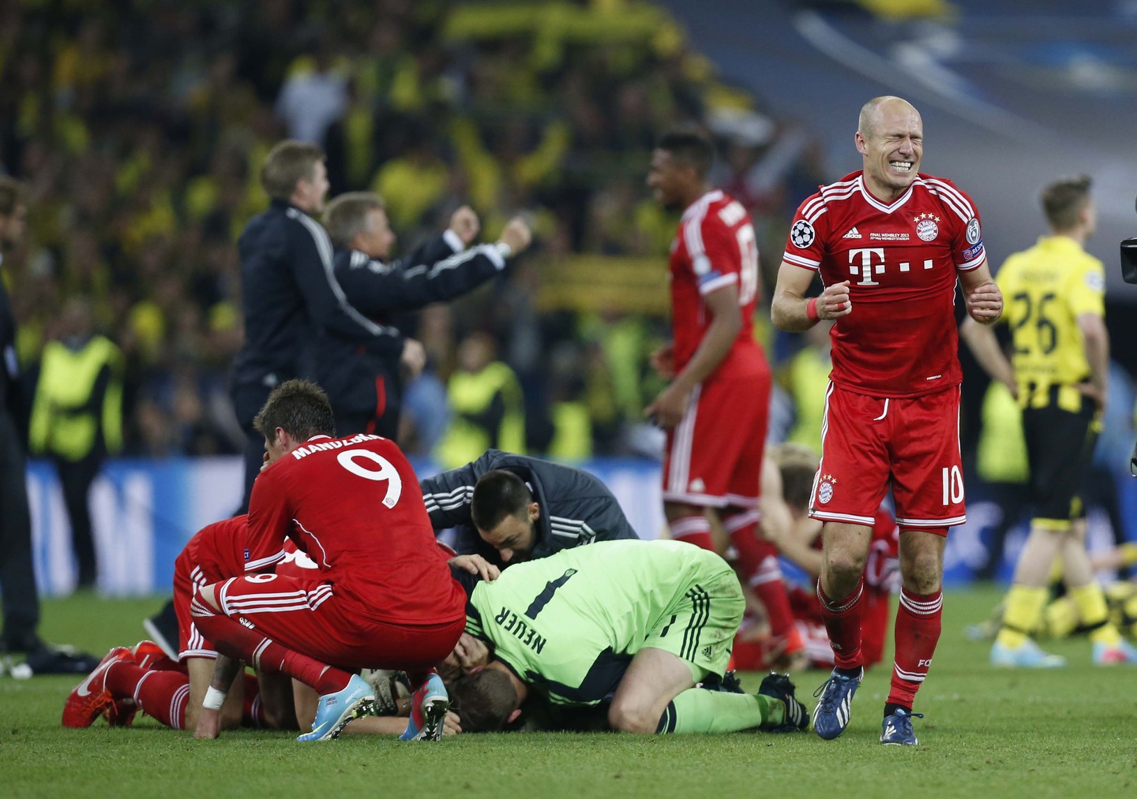 Robben rozhodol finále Ligy