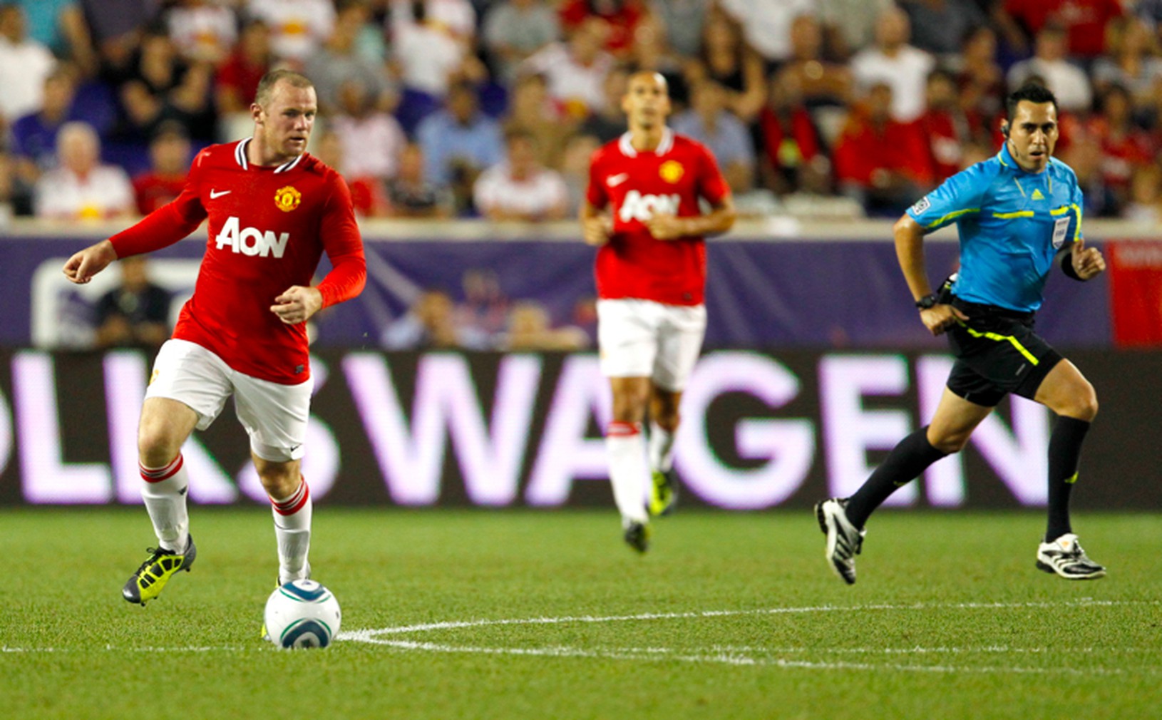 Wayne Rooney počas zápasu