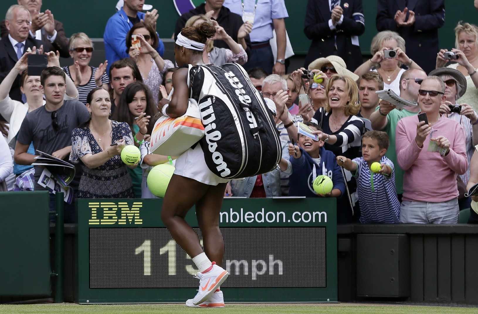 Serena Williamsová neskrývala sklamanie