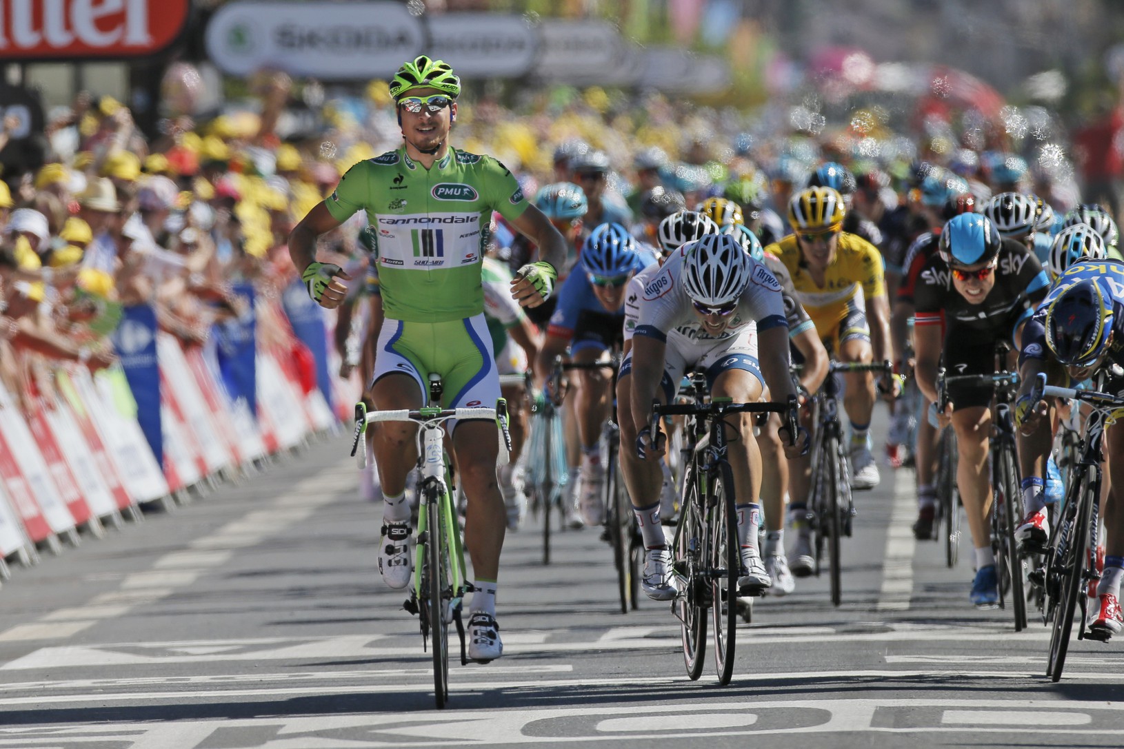 Peter Sagan prichádza do