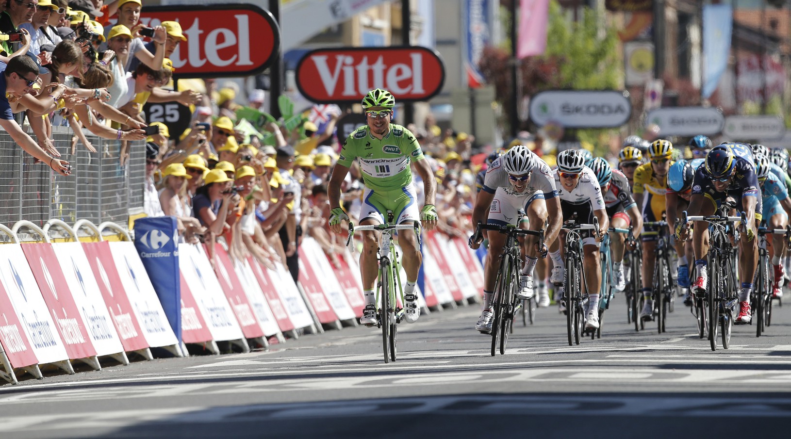Peter Sagan prichádza do