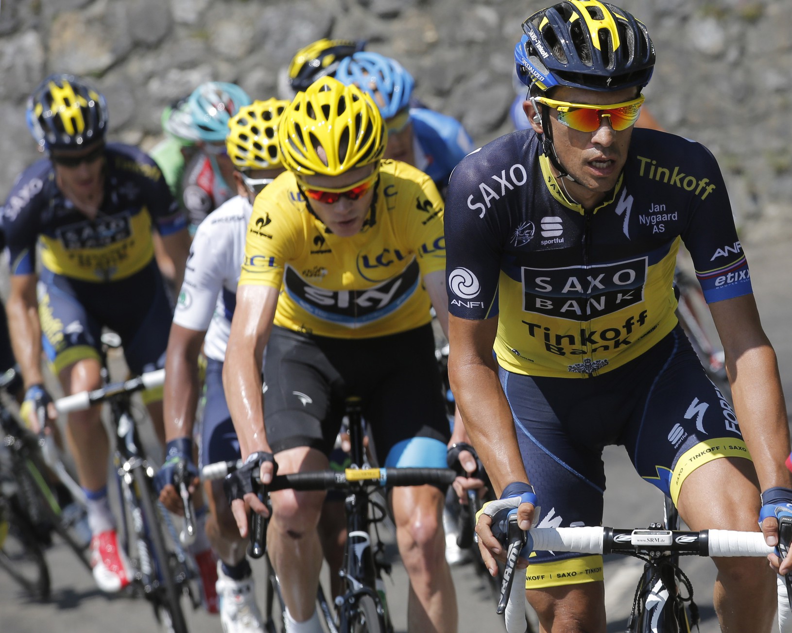 Alberto Contador, Christopher Froome