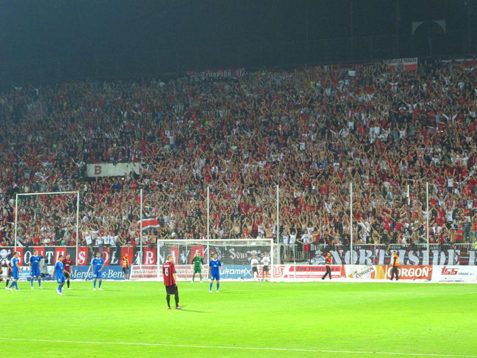 Tradičný rituál trnavských priaznivcov