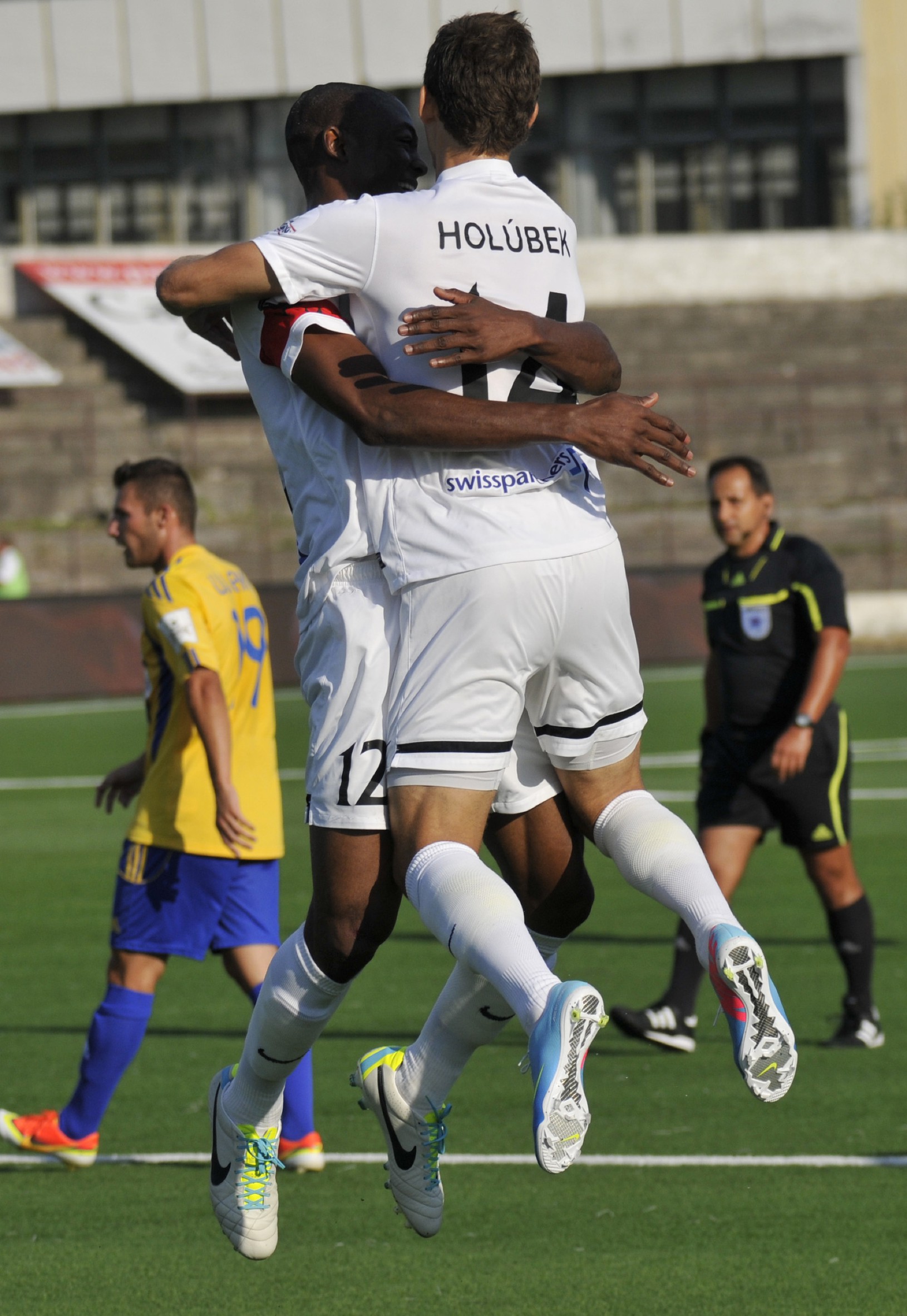 Hráči AS Trenčín Fanendo