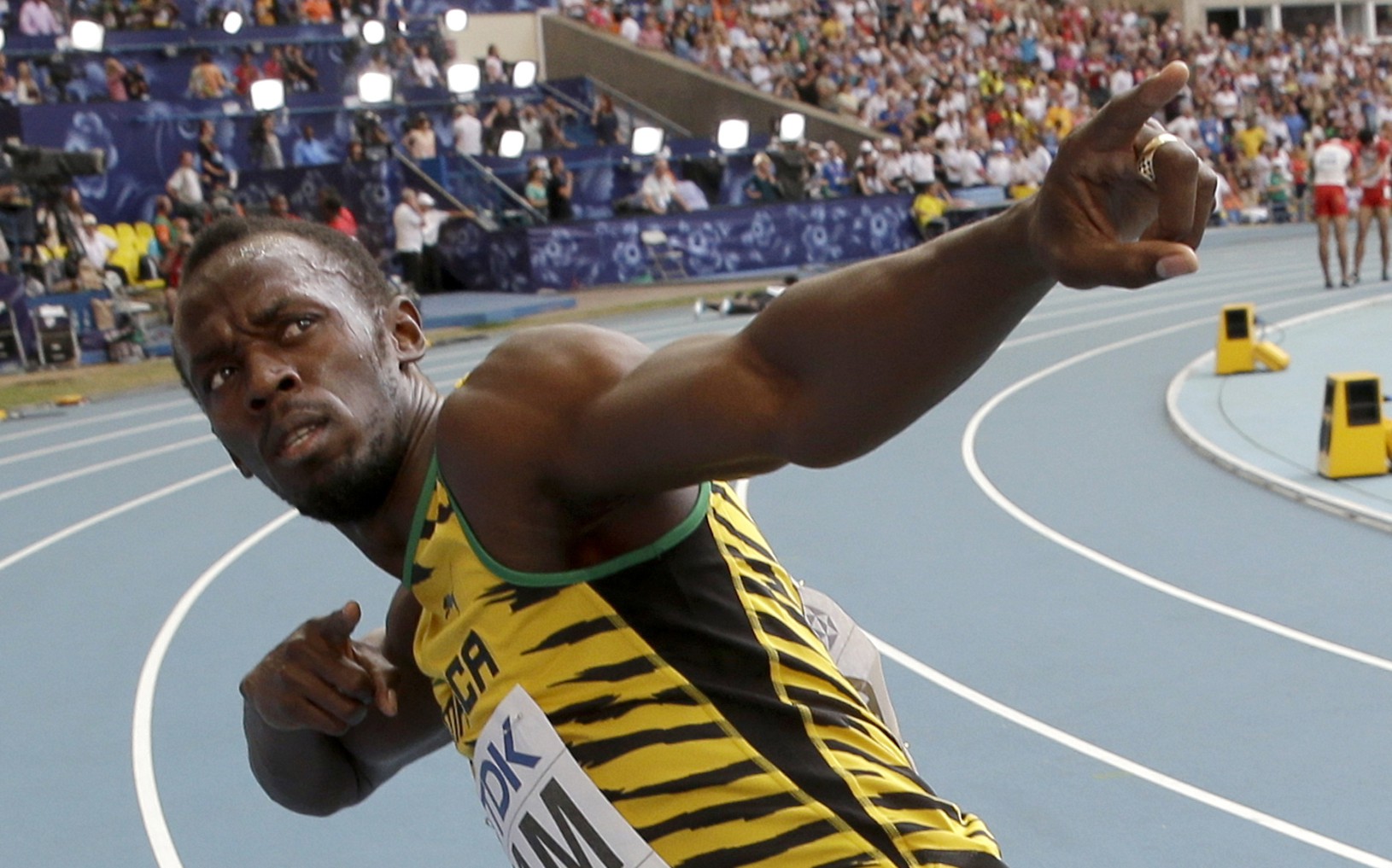Usain Bolt je už
