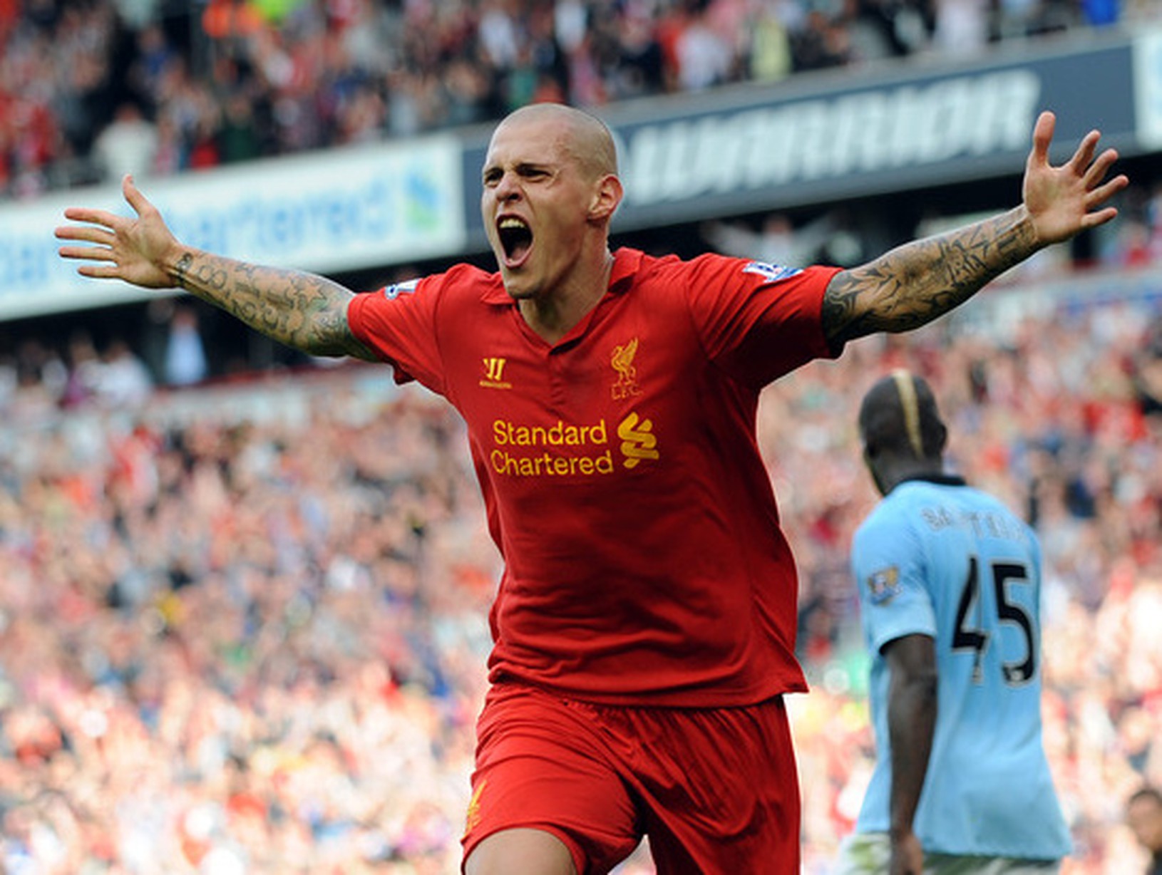 Martin Škrtel sa teší