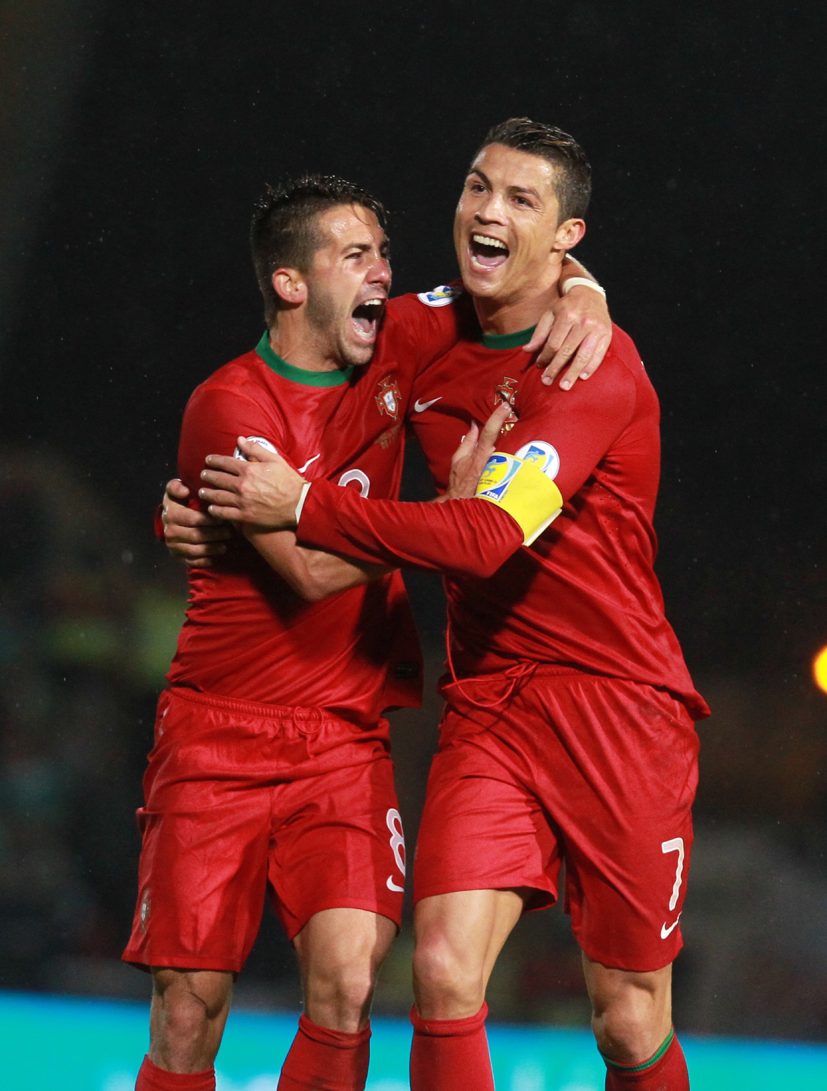 Joao Moutinho a Cristiano