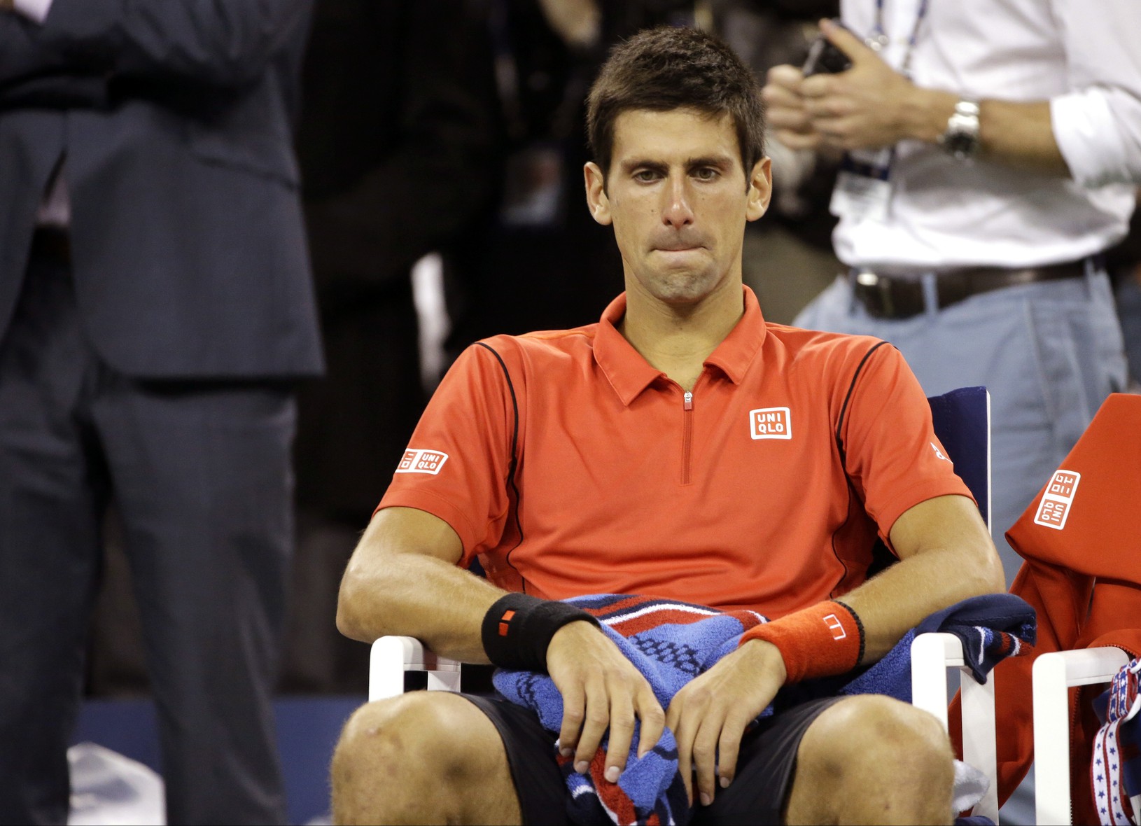 Novak Djokovič po prehre