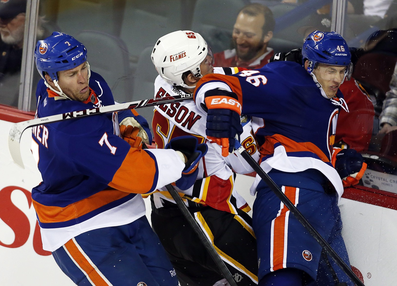 Hokejisti Islanders a Calgary
