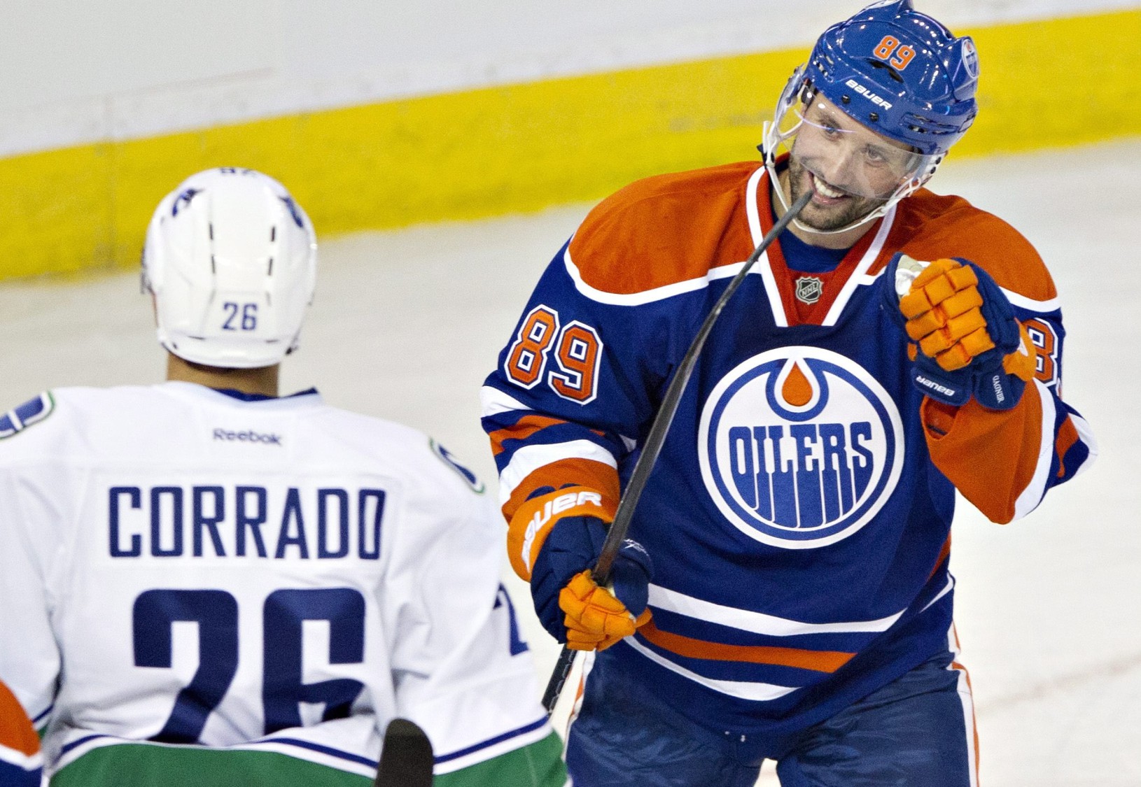 Sam Gagner (vpravo)