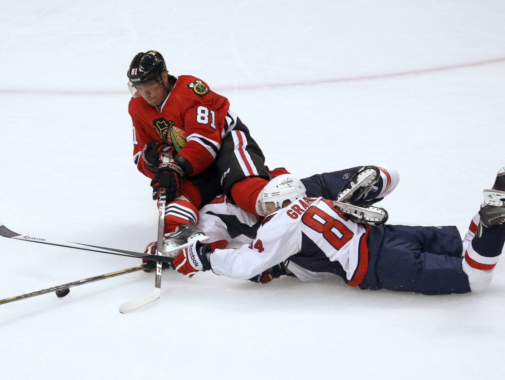 Marián Hossa, Mike Green