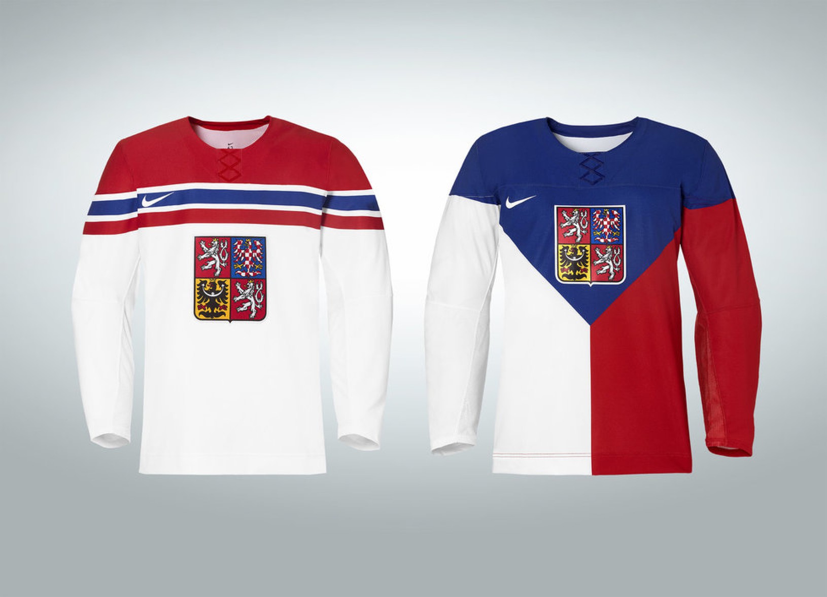 Nové dresy českej hokejovej
