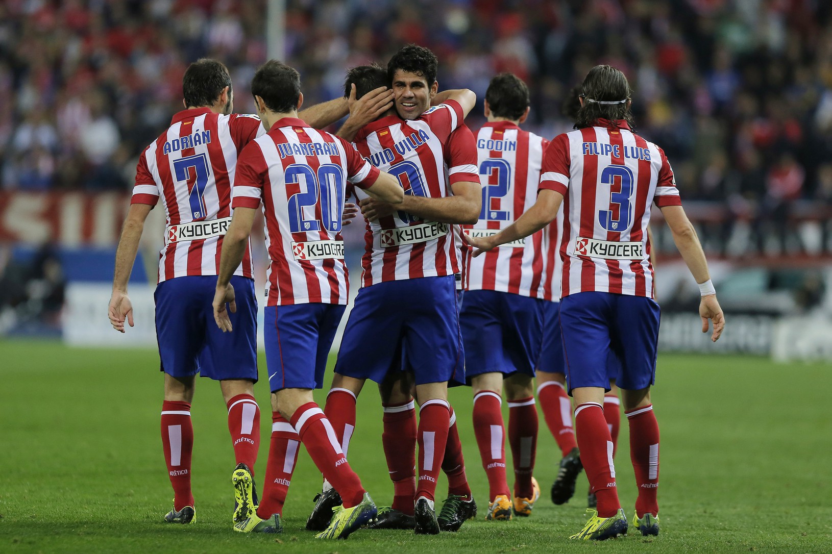Diego Costa so spoluhráčmi