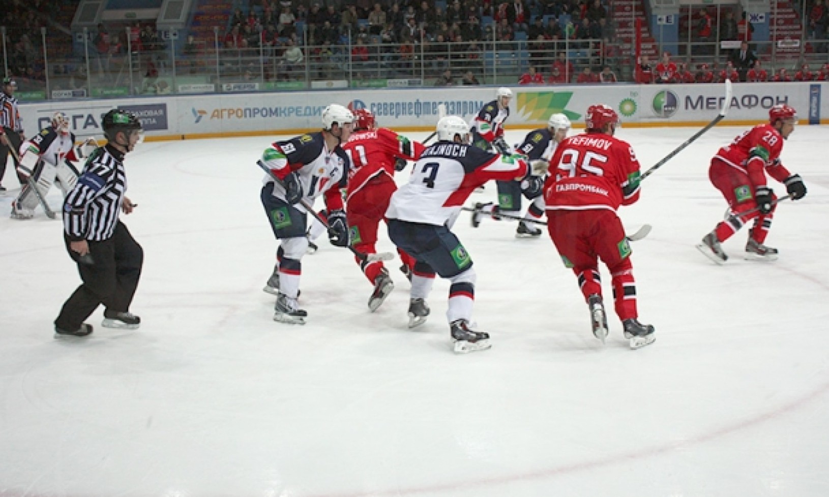Slovanu zápas v Jekaterinburgu