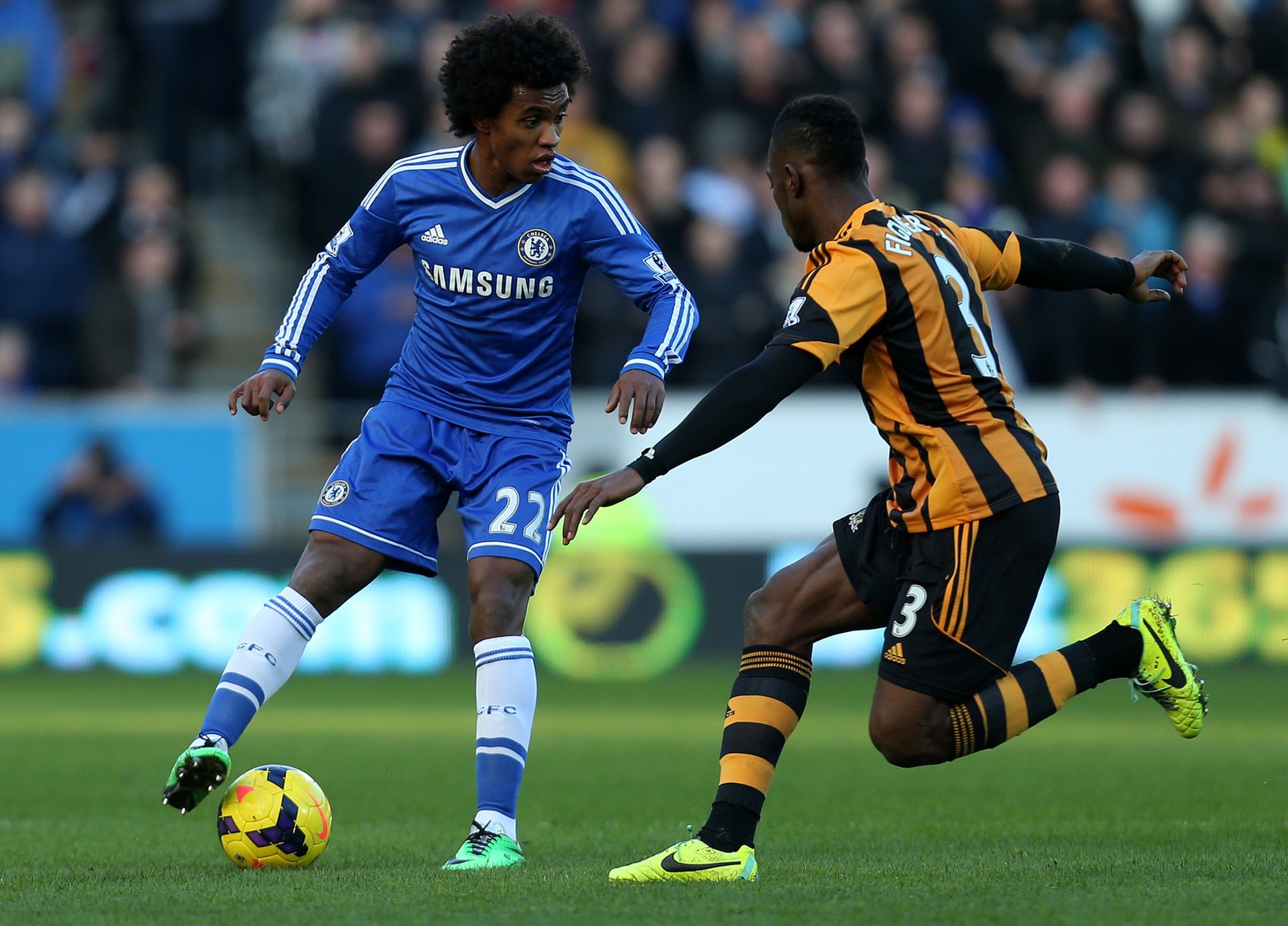 Willian a Maynor Figueroa