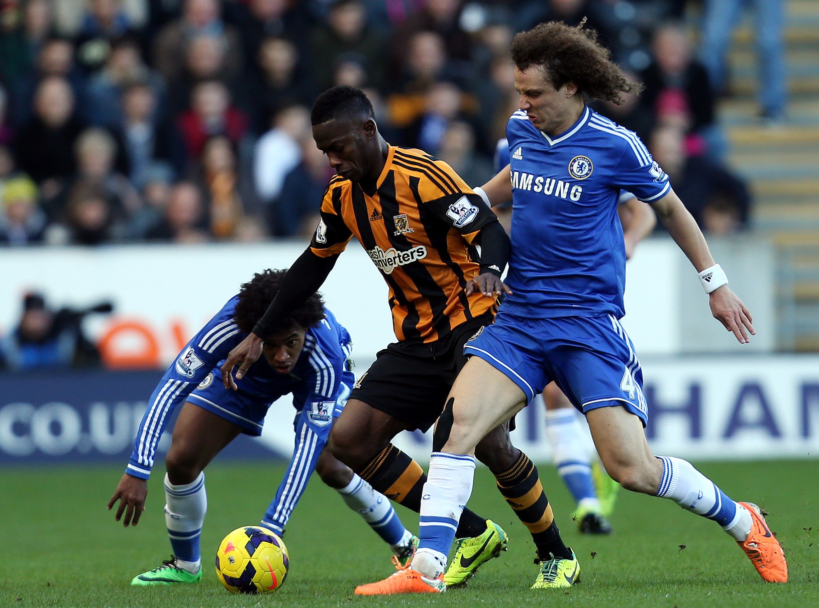 David Luiz, Willian a