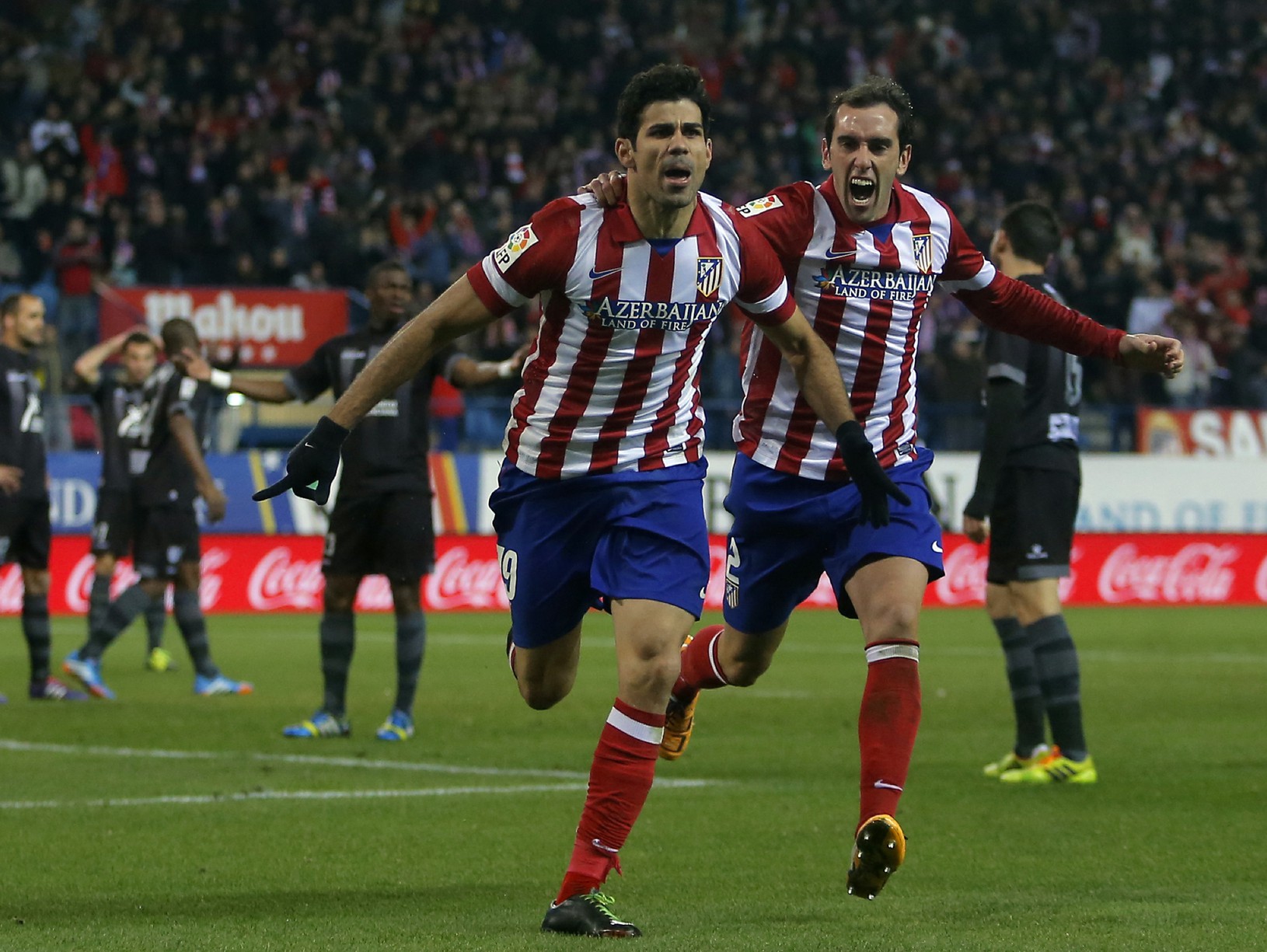 Diego Costa (vľavo) a